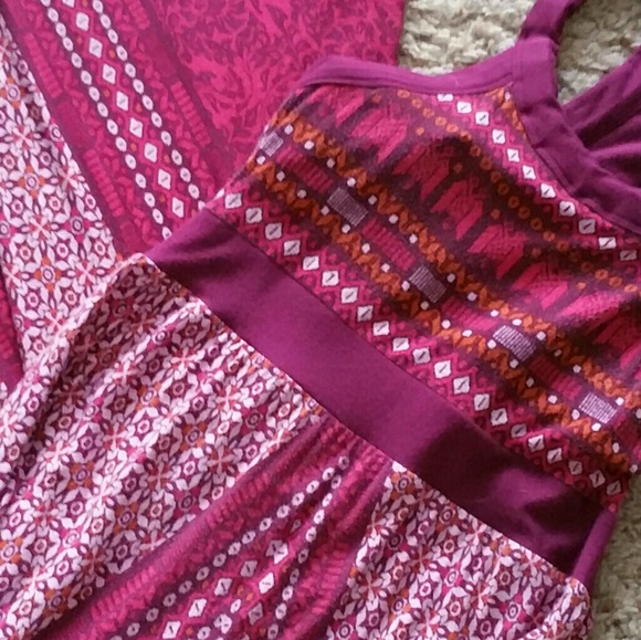 SOLD- Athleta Rio printed maxi dress - Picture 4 of 5